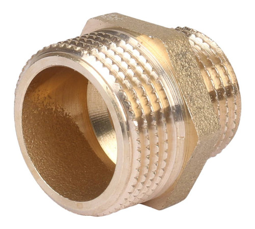 Ниппель HH TIEMME 3/4х1/2 латунный 1500012