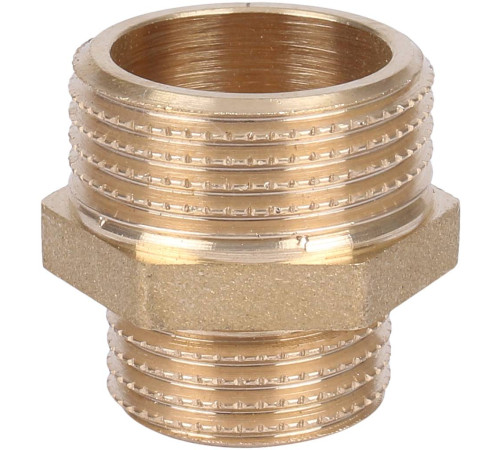 Ниппель HH TIEMME 3/4х1/2 латунный 1500012