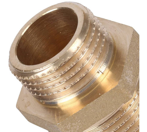 Ниппель HH TIEMME 3/4х1/2 латунный 1500012