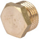 Заглушка резьбовая Tiemme 1/2 НР латунная 1500040