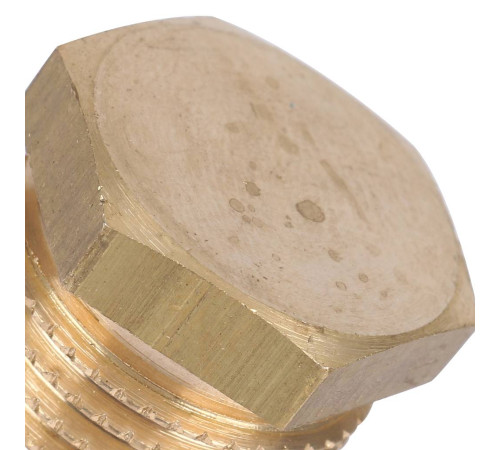 Заглушка резьбовая Tiemme 1/2 НР латунная 1500040