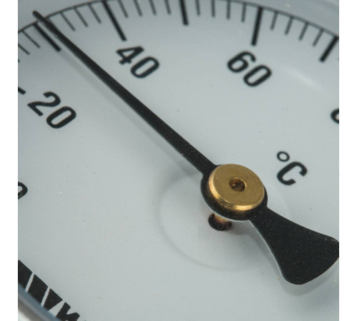 Термометр биметаллический аксиальный Watts F+R801 63/50 мм 1/2 0-160 °C 10005806