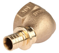 Угольник-переходник REHAU RAUTITAN RX+ 16-Rp 3/4 внутренняя резьба бронза 14563541001