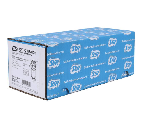 Фильтр с обратной промывкой SYR Ratio FR-H DN 15 для горячей воды 5315.15.003