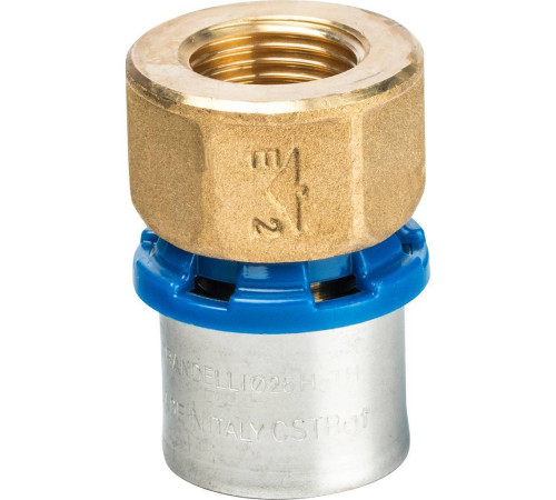 Муфта прессовая Prandelli Multyrama 26х3.0 мм - 1/2 ВР профиль H/TH/U 509.02.02.6