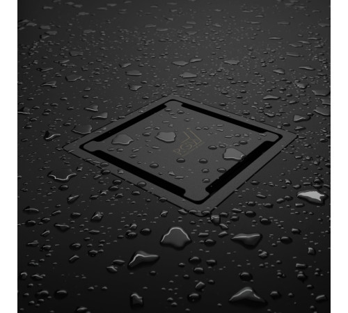 Душевой трап RGW SDR-13B угловой черный 47211311-04