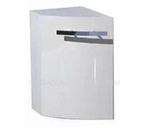 Шкаф-пенал Aquanet Римини М полукруглый левый белый 00173642