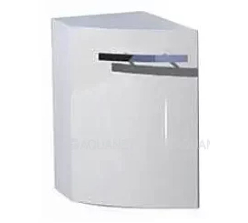 Шкаф-пенал Aquanet Римини М полукруглый левый белый 00173642