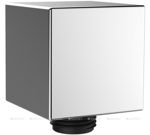 Шланговое подсоединение для душа Aquanet Square пластик хром AF000-10C