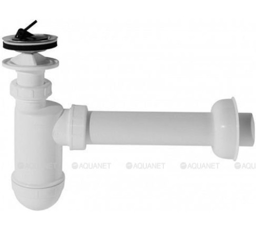 Сифон для умывальника AlcaPlast A410 32 мм с решеткой 63 мм A410