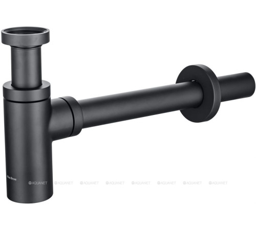 Сифон для раковины Allen Brau Priority Round 1 1/4 черный матовый 5.31025-31