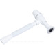 Сифон для раковины Aquanet с выпуском 40/50 мм белый 00342064