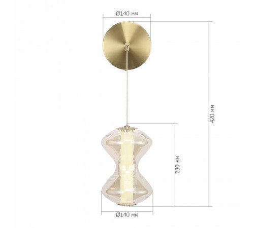 Бра ST-Luce SPINE SL6136.201.01