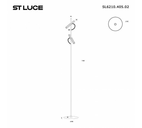 Торшер ST-Luce LILT SL6210.405.02