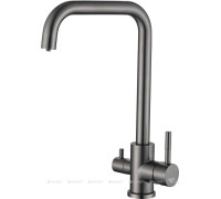 Смеситель для кухни Haiba HB43829-3 оружейная сталь HB43829-3