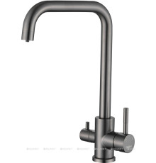 Смеситель для кухни Haiba HB43829-3 оружейная сталь HB43829-3