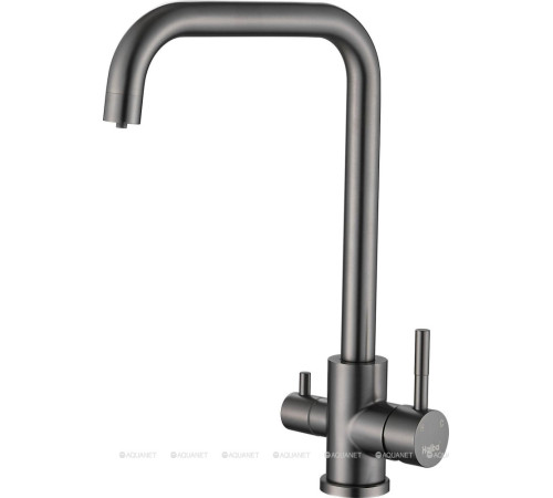 Смеситель для кухни Haiba HB43829-3 оружейная сталь HB43829-3