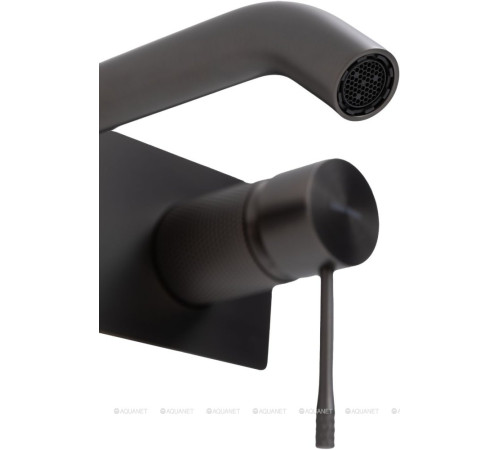 Смеситель для умывальника Allen Brau Priority 4.0 встраиваемый прямоугольный графит браш 5.31D03-MG