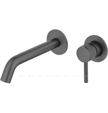 Смеситель для умывальника Allen Brau Priority 2.0 встраиваемый 195 мм графит 5.31030-MG
