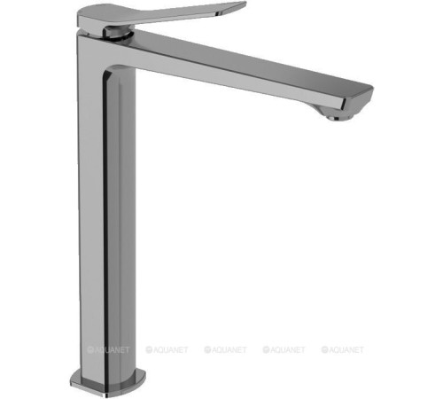 Смеситель для раковины высокий Paffoni TILT без донного клапана сталь TI081ST