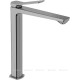 Смеситель для раковины высокий Paffoni TILT без донного клапана сталь TI081ST