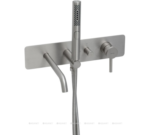 Смеситель для ванны встраиваемый Allen Brau Priority 3.0 излив 200 мм никель 5.31A06-BN