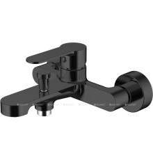 Смеситель для ванны Aquanet Passion черный матовый AF300-20B
