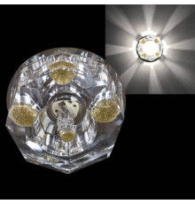 Встраиваемый светильник Sneha  7091/H G9 CR+YL