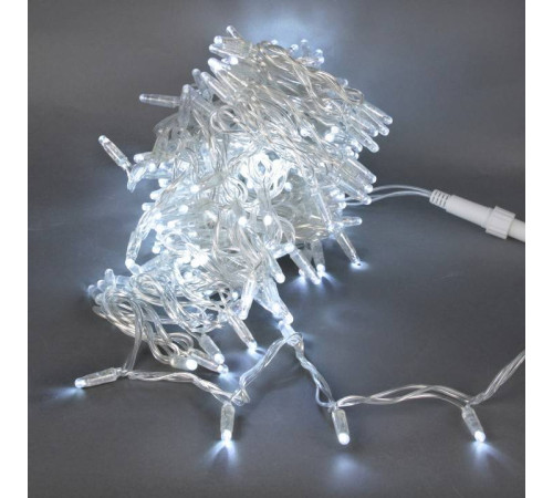 Гирлянда нить Sneha A-047C 200 LED 20 м IP44 белый свет A-047C WT