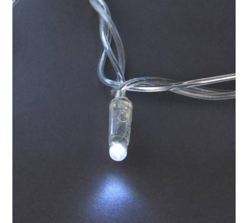 Гирлянда нить Sneha A-047C 200 LED 20 м IP44 белый свет A-047C WT