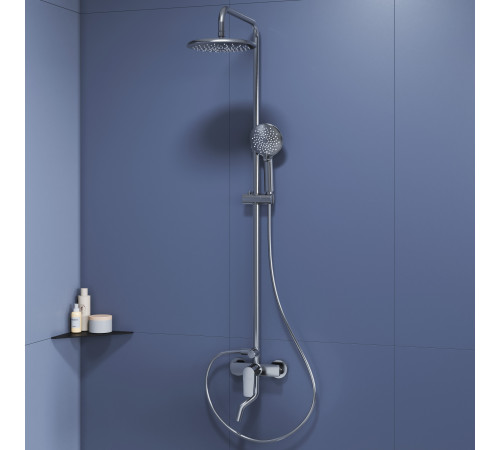 Душевая стойка со смесителем RGW SP-25 хром 59140125-01