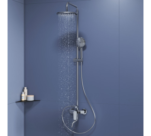 Душевая стойка со смесителем RGW SP-25 хром 59140125-01