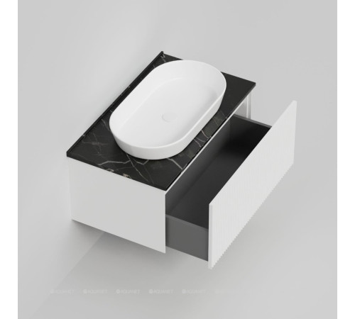 Столешница La Fenice Terra Granite Black Olive Light Lappato 80 см FNC-VS03-TER-80