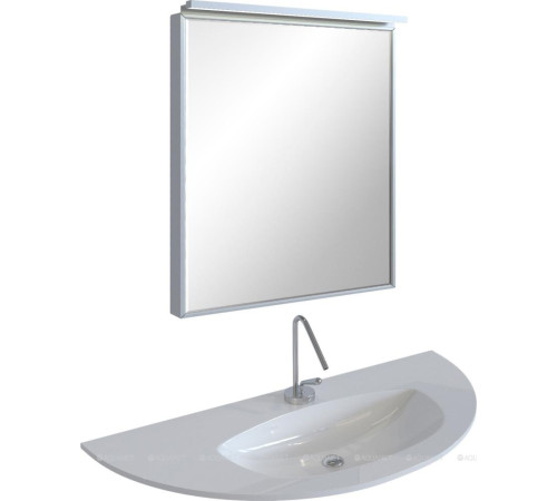 Светильник для ванной De Aqua Алюминиум 70 серебро 00261779