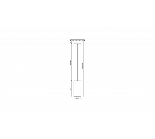 Основание для светильника SWG Villy VL-M6-BL