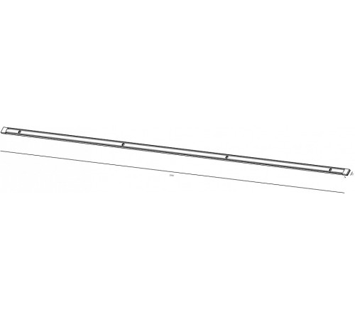 Трек накладной SWG PRO SLIM TR-SLIM-WH-2M