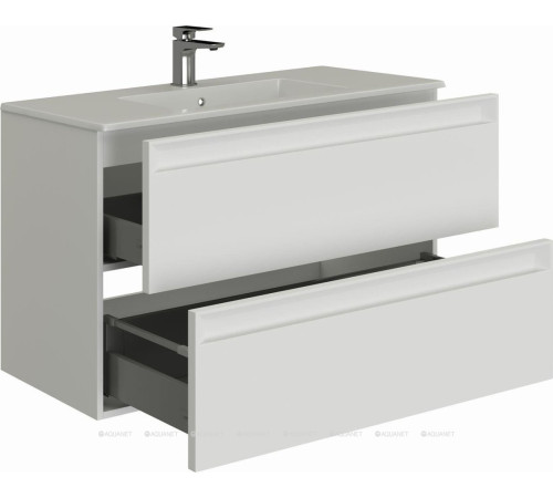 Тумба Allen Brau ECLIPSE 2.0 81 белый матовый 1.E1002.WM