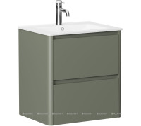 Тумба под раковину Allen Brau Gravity 60 2 ящика олива матовый 1.370008.CGM