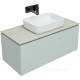 Тумба под раковину Allen Brau INFINITY 100 см 1+1 папирус матовый 1.21004.PWM