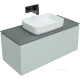 Тумба под раковину Allen Brau INFINITY 100 см 1+1 папирус матовый 1.21004.PWM