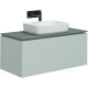 Тумба под раковину Allen Brau INFINITY 100 см 1+1 папирус матовый 1.21004.PWM