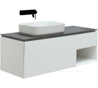 Тумба под раковину Allen Brau INFINITY 120 L 1+1 белый матовый 1.21006.WM