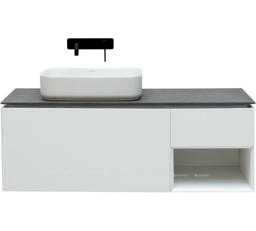Тумба под раковину Allen Brau INFINITY 120 L 1+1 белый матовый 1.21006.WM