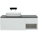 Тумба под раковину Allen Brau INFINITY 120 L 1+1 белый матовый 1.21006.WM