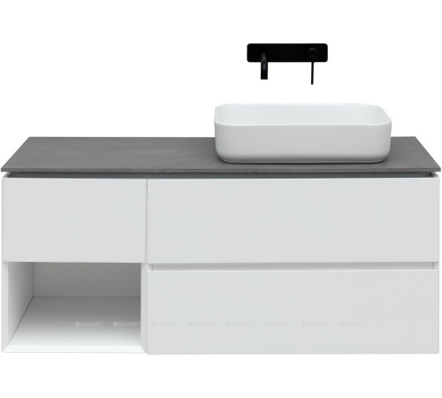 Тумба под раковину Allen Brau INFINITY 120 R белый матовый 1.21007.WM