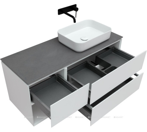 Тумба под раковину Allen Brau INFINITY 120 R белый матовый 1.21007.WM