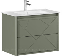 Тумба Allen Brau PARIS 80 см олива матовый 1.360001.CGM