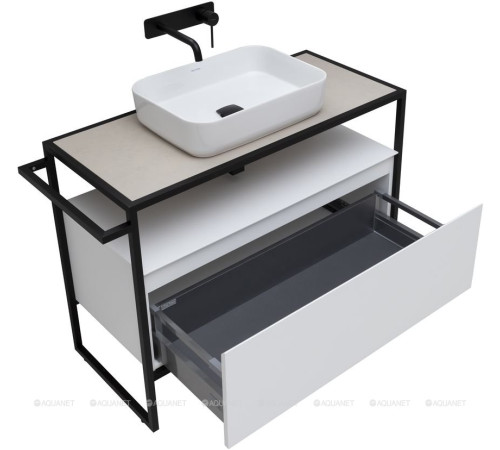 Тумба Allen Brau Priority 100 см белый матовый 1.31003.WM