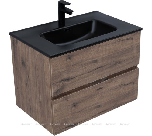 Тумба под раковину Aquanet Алвита new 70 напольная дуб веллингтон табак 00334185
