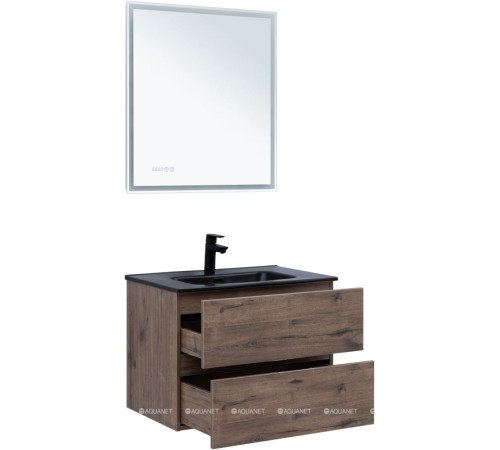 Тумба под раковину Aquanet Алвита new 70 напольная дуб веллингтон табак 00334185